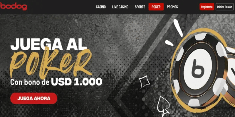 Jugar al poker online en Bodog