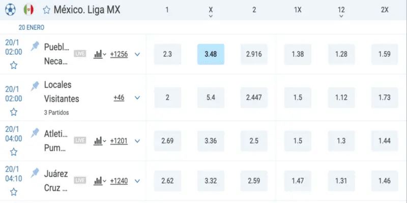 Cómo hacer apuestas 1x2